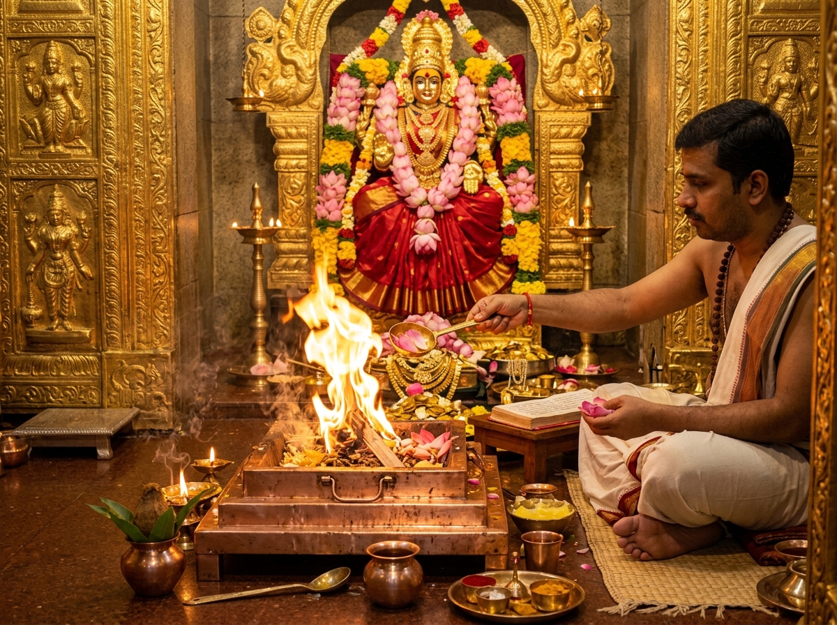 శ్రీ సూక్త సంపుటిత మహాలక్ష్మి హోమం
