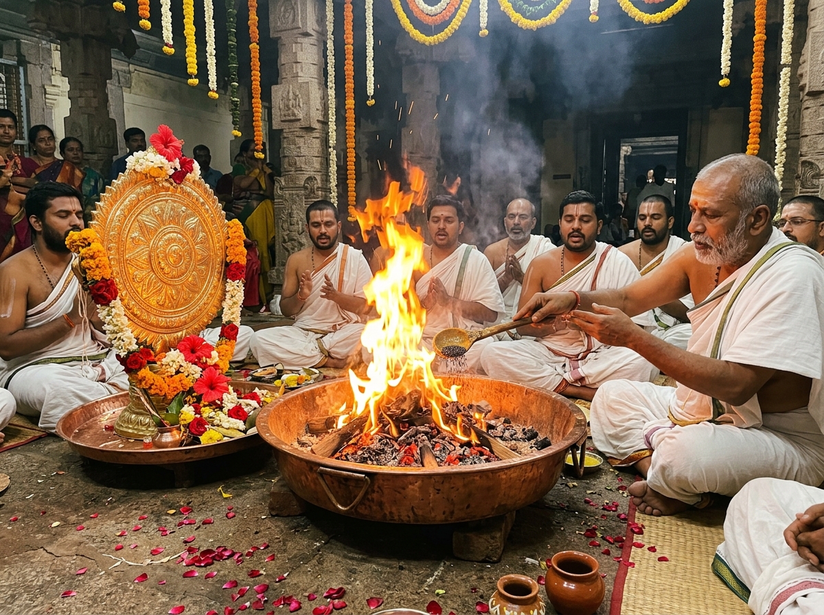 మహా సుదర్శన & నరసింహ హోమం